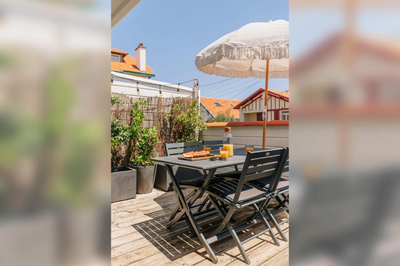 Little Bibi Terrace - Cote Des Basques And Private Garage Apartman Biarritz Kültér fotó